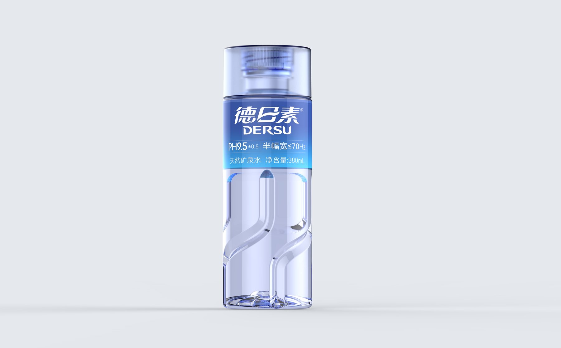 380ml矿泉水瓶型设计案例