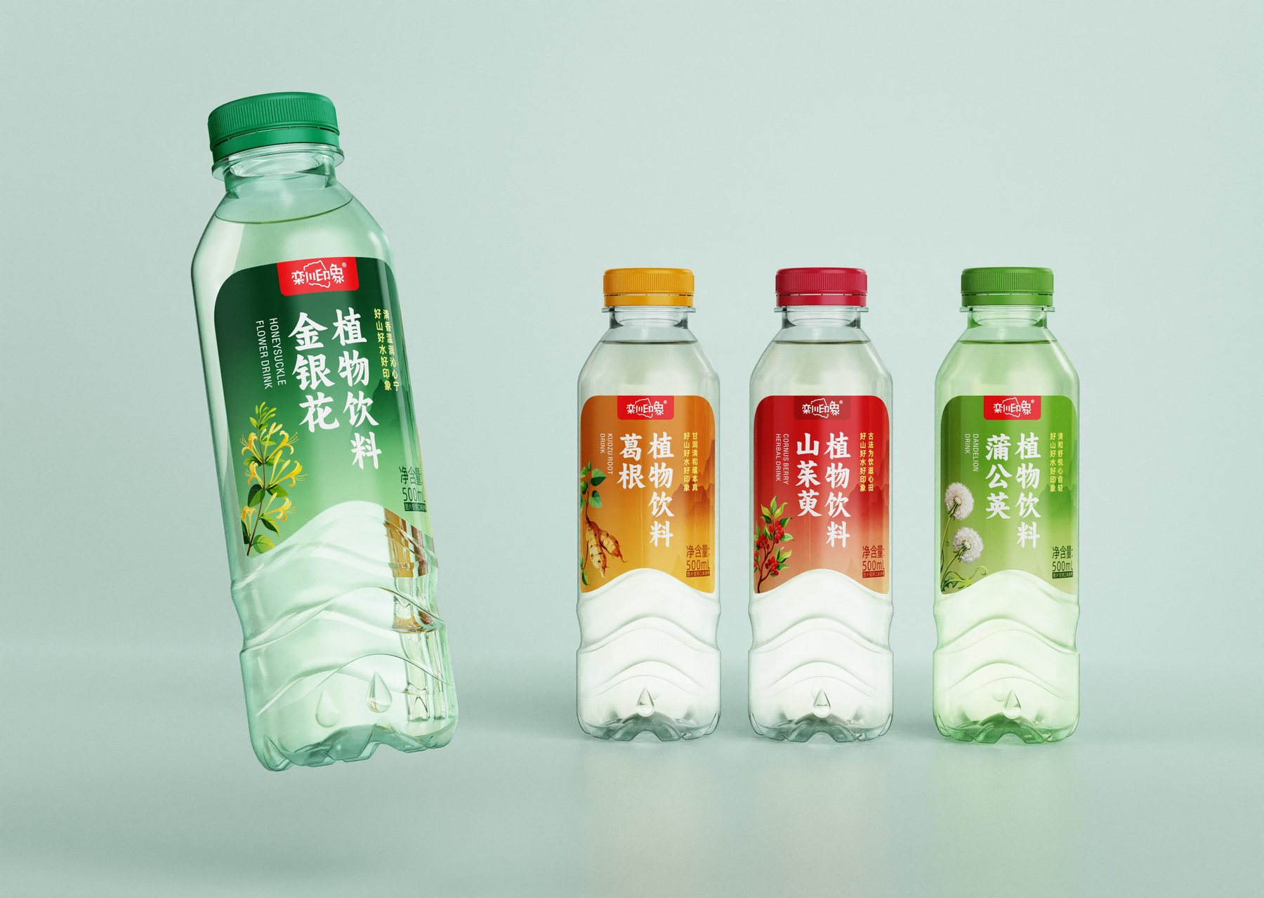 快消品瓶型与包装设计案例